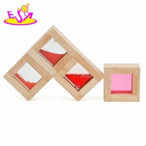 Nouvelle arrivée 16 pièces en <span class=keywords><strong>bois</strong></span> sensoriels <span class=keywords><strong>kit</strong></span> de construction pour enfants W13A160 - Product Image 4