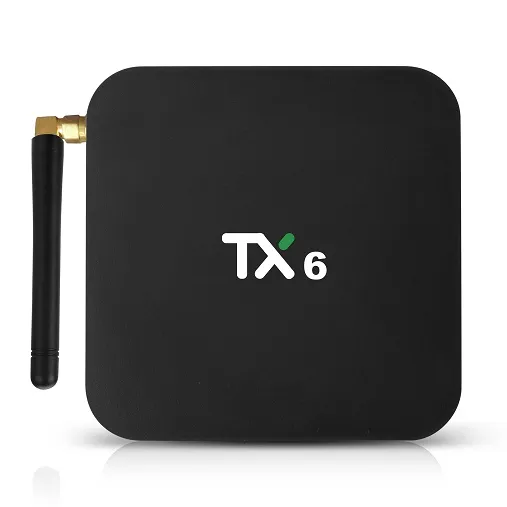 Tanix TX6 Allwinner H6 4k 스마트 tv 박스 쿼드 코어 안드로이드 9.0 4GB 32GB TX 6