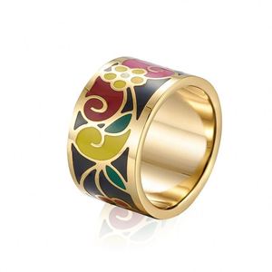 <span class=keywords><strong>Boucle</strong></span> de bracelet en forme de cercle avec logo personnalisé pour femmes, accessoires en acier inoxydable, vente en gros, bracelet de santé tendance, plaqué or 14 carats - Product Image 1