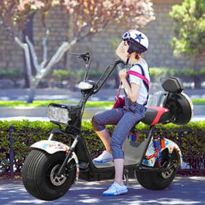 Nzita mountain fat tire 60v scooter électrique 1000w vélo citycoco - Product Image 4