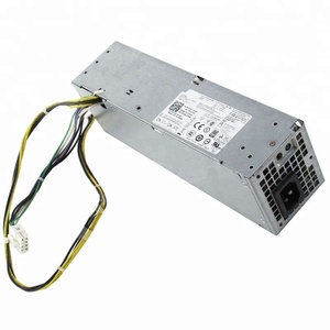 อะแดปเตอร์แปลงไฟแท้สำหรับ <span class=keywords><strong>Dell</strong></span> <span class=keywords><strong>Optiplex</strong></span> 3020 7020 <span class=keywords><strong>9020</strong></span> Precision T1700 255W รุ่น H1FWX 0H1FWX CN-0H1FWX L255ES-00 - Product Image 1