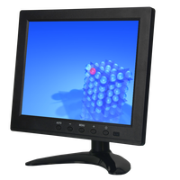 Moniteur vidéo couleur LCD de petite taille 8 pouces entrée VGA BNC AV HDMIED pour PC CCTV sécurité à domicile