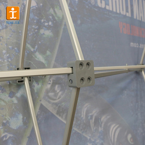 Straight 8-Feet Pop up Display Trade Show, Exhibit Backdrop Booth,Portable Display Banner Includes Carrying Bag