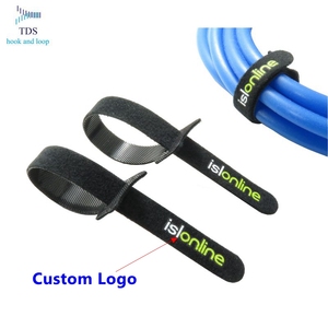 Organizador de Cables Reutilizable de Plástico y Nailon con Gancho y Bucle Personalizado TDS, con Opciones de Color y Tamaño Personalizados para Automóviles y Campamentos - Product Image 2