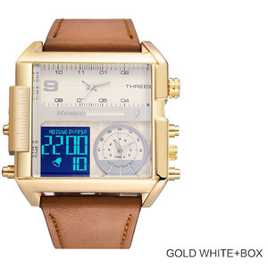 <span class=keywords><strong>Orologio</strong></span> da polso da <span class=keywords><strong>uomo</strong></span> BOAMIGO con quadrante grande, movimento al quarzo, colore <span class=keywords><strong>nero</strong></span>, <span class=keywords><strong>cinturino</strong></span> in vera <span class=keywords><strong>pelle</strong></span>, casual, modello F920A - Product Image 4