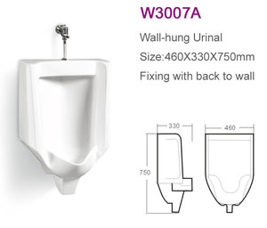Precio barato personalizado modelo WC pared colgada hombres urinarios <span class=keywords><strong>meando</strong></span> WC inodoro - Product Image 4