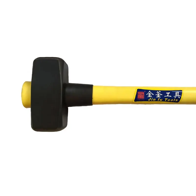 GS German type stoning hammer with fiberglass handle 3kg Carbon Steel