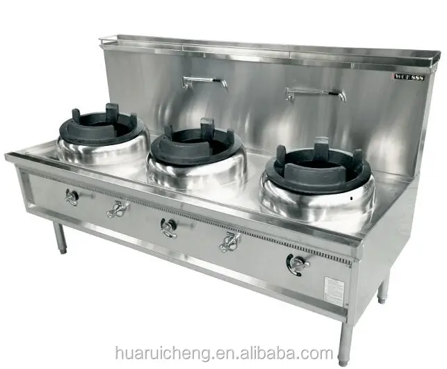 Restaruant Keuken Heavy Duty Rvs Chinese Wok Brander