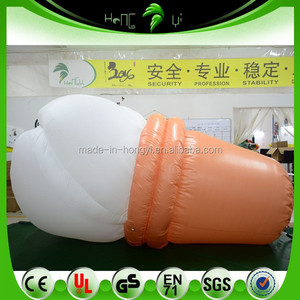 Helado de publicidad de venta caliente de verano, helado inflable gigante - Product Image 1