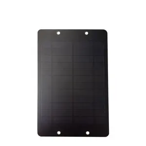 Célula solar universal de 6v e 6w, painel solar com caixa de junção para compartilhar bicicletas, aluguer público