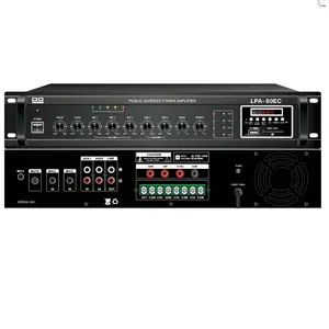 Echo Mixer Amplifier untuk Sound System dengan Remote Kontrol Nirkabel, Usb Penundaan 280 W