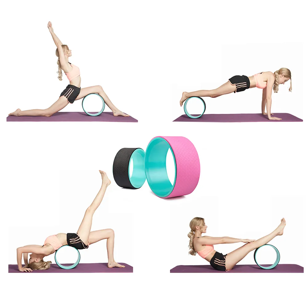 Dropship 2021 Hot Koop Hoge Kwaliteit Yoga Wiel Met Workout