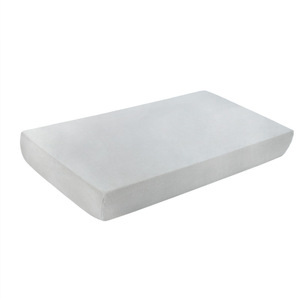 Color Gris bebé 100% algodón <span class=keywords><strong>franela</strong></span> equipado sábana de <span class=keywords><strong>cuna</strong></span> - Product Image 3