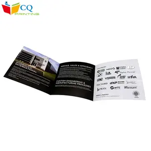 Cheapest custom print full color instruction paper booklet folder brochure printing