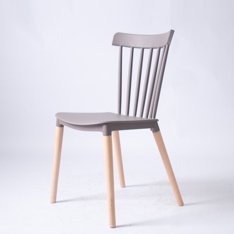 Brown wooden deck chair