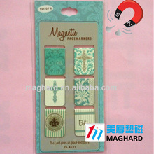 магнитные закладки-- набор из 6 шт