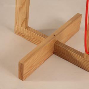 Moderno Pavimento In Legno In Piedi Lampade <span class=keywords><strong>Paralume</strong></span> In Tessuto Cavo di Treppiede In Legno <span class=keywords><strong>Lampada</strong></span> <span class=keywords><strong>Da</strong></span> <span class=keywords><strong>Terra</strong></span> Base - Product Image 5