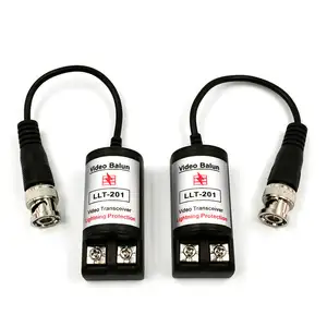 هوائي تلفزيون فيديو balun, ل cctv cat5 1ch balun جهاز إرسال فيديو Balun