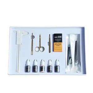 Portable Box-packed Private Label Eyebrow Microblading Cosmetic Tattoo Training Starter Beginner Kit Permanent Makeup Tattoo