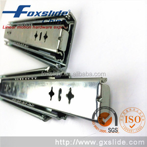 Foxtoboggan — <span class=keywords><strong>rail</strong></span> coulissant 700mm avec roulement à billes, acier robuste, 4wd, extension télescopique complète <span class=keywords><strong>pour</strong></span> armoire de cuisine, <span class=keywords><strong>tiroir</strong></span> - Product Image 5