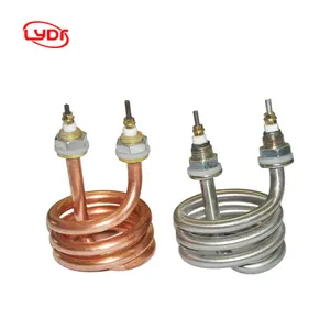 LYDR Customized Copper Spiral Heating Tube Electric Heating Element Coil Tube Heating Element