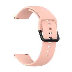 For Samsung Galaxy Watch 6 5 4 3 Active 2 Band, 20mm Silicone Strap Watchband Replacements Accessories