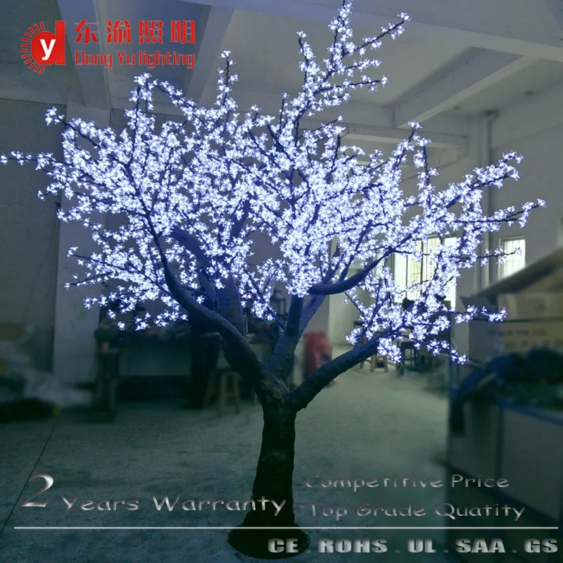 3072 LEDs luz blanca artificial tronco led flor de cerezo árbol Luz