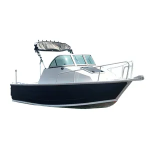 5.5m aluminum cuddy cabin motor boat