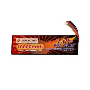 Wholesales price 10000mah 4S 14.8V 90C LiPo battery for Traxxas Unlimited Desert Racer rc car soft case