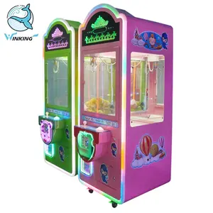 Máquina de jogo de guindaste de brinquedo, máquina de jogo de arcade interna interna operada por garra, venda imperdível