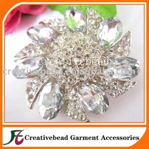 Belle gros <span class=keywords><strong>lot</strong></span> cristal strass broches / pins / vintagestyle / <span class=keywords><strong>de</strong></span> mariage - Product Image 1