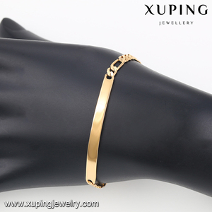 74609 xuping <span class=keywords><strong>Gioielli</strong></span> alla Moda, Braccialetti a Catena Semplici in Oro 18k, <span class=keywords><strong>Gioielli</strong></span> Personalizzati - Product Image 5