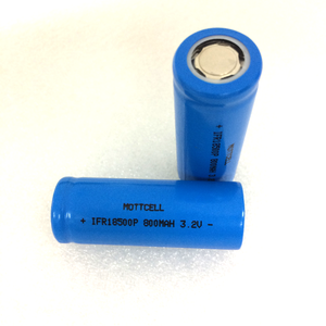Lifepo4 Cellules IFR18500P 800 mAh <span class=keywords><strong>3</strong></span>.2 V Batterie Au Lithium Pour Le Stockage Solaire - Product Image 2