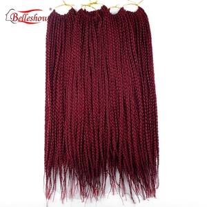 3X Boîte Tresses Au Crochet pas cher synthétique dreadlock... Crochet Tresses boîte tresses extension de cheveux au crochet QUANTITÉ MINIMALE DE COMMANDE 1PC - Product Image 5