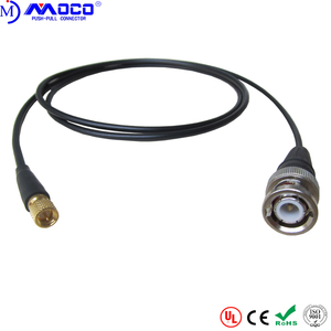 Tùy Chỉnh Tương Thích Cáp Kết Nối 10-32 Microdot Kết Nối Để <span class=keywords><strong>BNC</strong></span> Siêu Âm Probe Lắp Ráp Cáp - Product Image 4