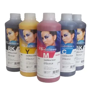 CMYKLCLM 6 color Korea ink dye sublimation textile printer water based don't clog DTI ink korea
