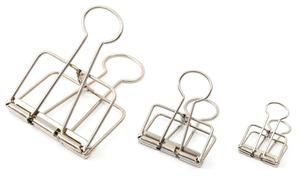 <span class=keywords><strong>Clip</strong></span> de reliure à papier personnalisé en métal de haute qualité <span class=keywords><strong>clip</strong></span> de reliure à fil à ressort - Product Image 3
