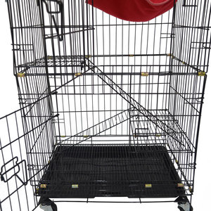 Ucuz büyük kedi kınamak kafesleri muhafazaları/kedi gösterisi kafesleri satış ucuz MHC003 - Product Image 4