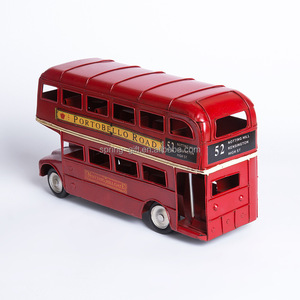 Modelo <span class=keywords><strong>de</strong></span> camión inglés <span class=keywords><strong>de</strong></span> aleación <span class=keywords><strong>de</strong></span> moda, coche <span class=keywords><strong>de</strong></span> metal, autobús, estilo <span class=keywords><strong>antiguo</strong></span>, Vintage, a la venta - Product Image 3