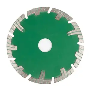 Алмазный глубоко защищенный турбо режущий пильный диск