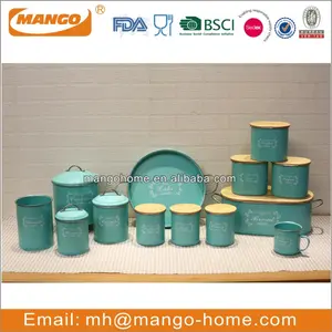 Set Kaleng Dapur Warna-warni Baru