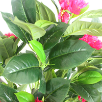 Arbre de fleurs de camélia artificielles 120cm 5699