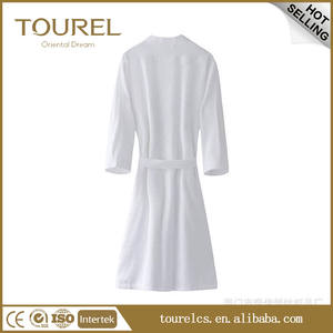 Logo Kustom Warna-warni Kapas Hotel Jubah Mandi/Baju Tidur/Baju Tidur/Jubah - Product Image 4