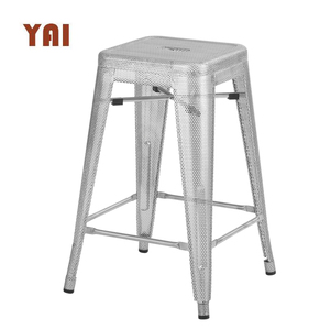 Galvanizado industrial de <span class=keywords><strong>alta</strong></span> apilable <span class=keywords><strong>restaurante</strong></span> <span class=keywords><strong>barra</strong></span> de metal silla Silla de bar silla - Product Image 4