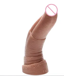 Artificial Cock Elephant Nose Dildo Prostate Massage Sex Toys for Woman Realistic animal Penis for women