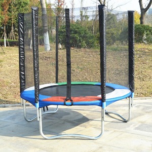 <span class=keywords><strong>6FT</strong></span> Mini Kinder springen Trampolin für Kinder mit Gehäuse und leiter TUV-GS Genehmigt - Product Image 1