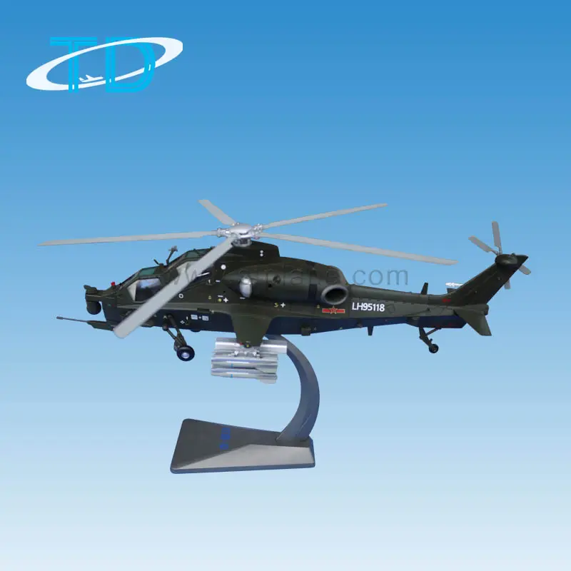 Modelo de helicóptero de ataque 1:38 "Fierce Thunderbolt 10"