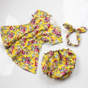 2016 nuevo bebé del diseño vestido casual para fiesta en la playa - Product Image 1
