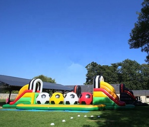 Pelota inflable wipeout para adultos, pista <span class=keywords><strong>de</strong></span> obstáculos <span class=keywords><strong>de</strong></span> fútbol comercial - Product Image 1