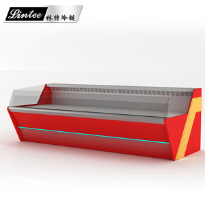 Lintee Thương Mại Lạnh Thịt Hiển Thị Trường Hợp Cooler, Mở Không Khí Phục Vụ Trên Truy Cập - Product Image 6